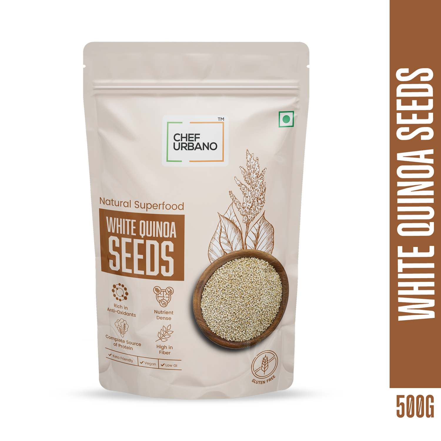 Chef Urbano White Quinoa 500 Gms