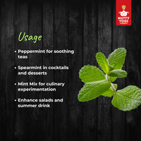 Nutty Yogi Peppermint Leaves Dried - 50gm