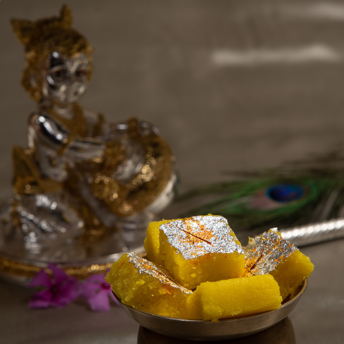 Dadu's Yellow Coconut Burfi