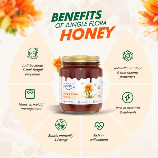 100% Pure Raw, Natural and Unprocessed Forest Honey | Best Mutiflora honey