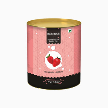 Strawberry Flavored Instant Black Tea