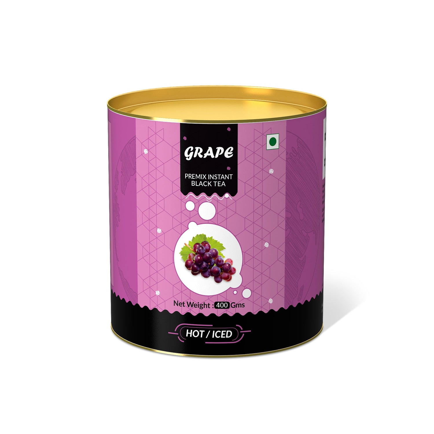 Grape Flavored Instant Black Tea