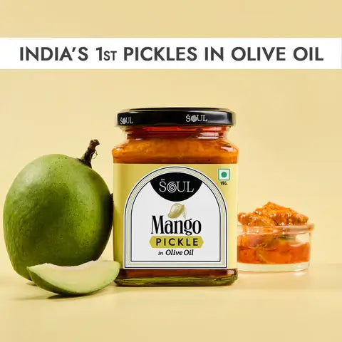 Mango Pickle in Olive Oil