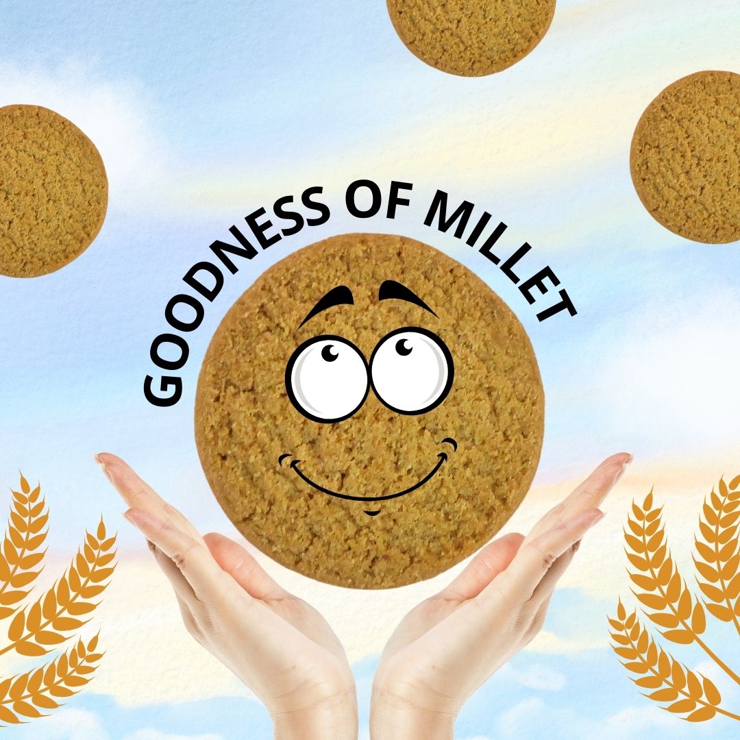 Multi Millet Ajwain Cookies And Biscuits