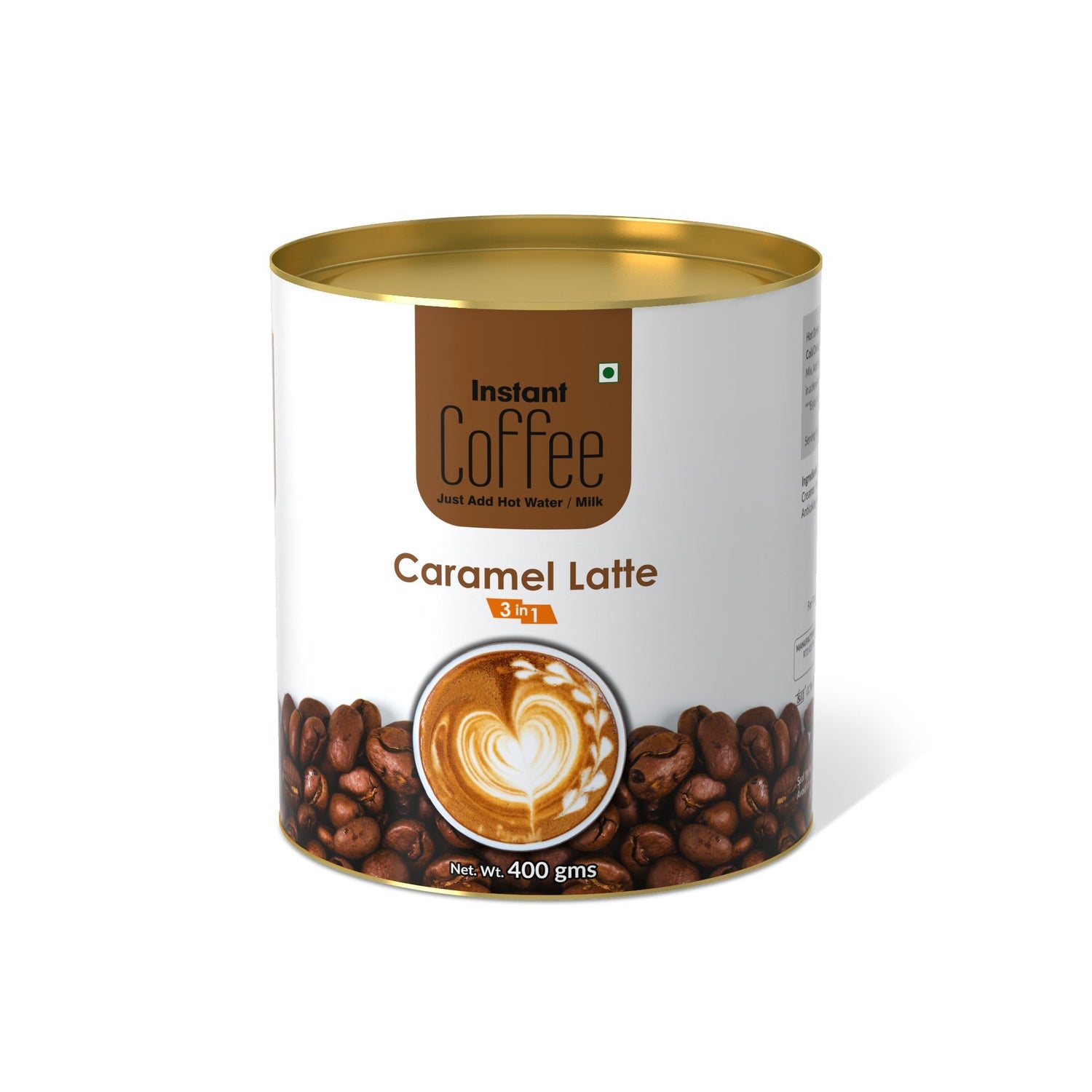 Caramel Latte Instant Coffee Premix (3 in 1)