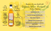 Organic Yellow Mustard Oil