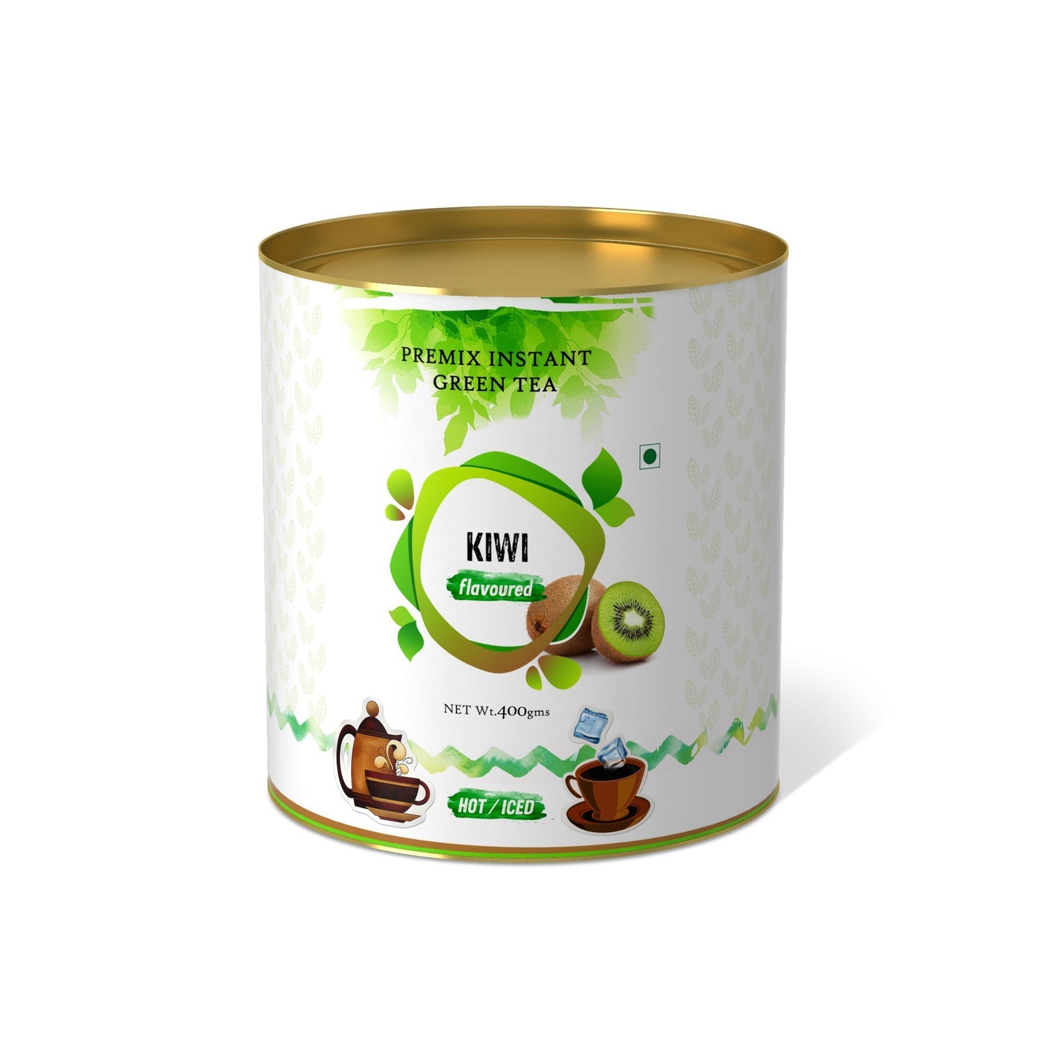 Kiwi Flavored Instant Green Tea