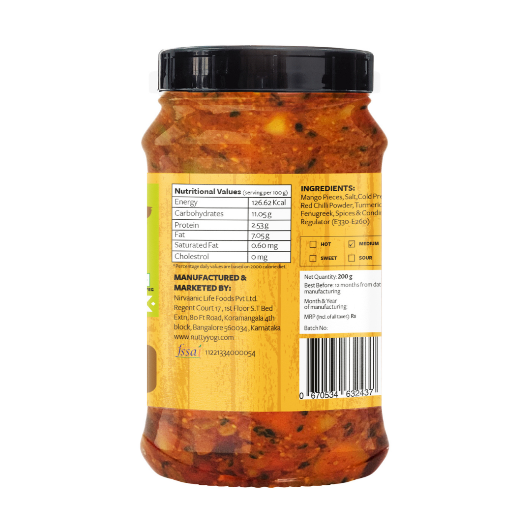 Nutty Yogi Grandma Mango Pickle 200g