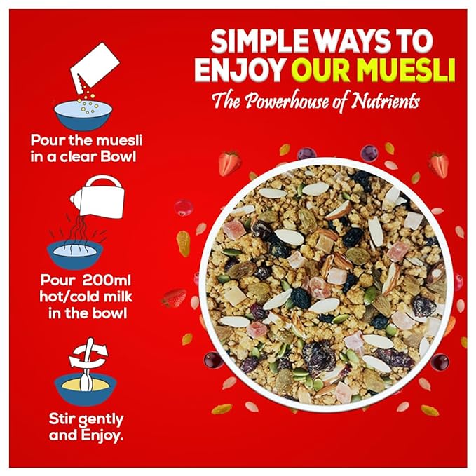 Yum Yum Fruit, Nuts & Seeds Muesli