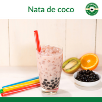 Peach Nata De Coco - 400 gms