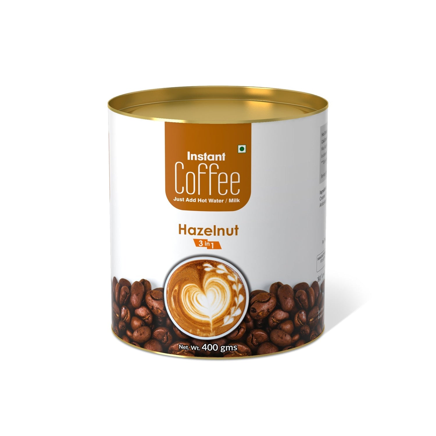 Hazelnut Instant Coffee Premix (3 in 1)