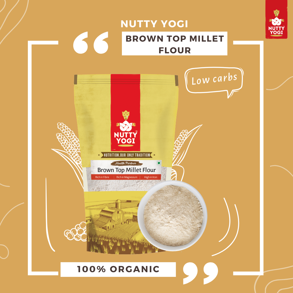 Nutty Yogi Organic Browntop Millet Flour