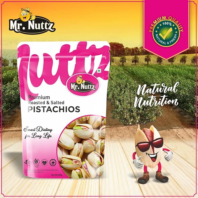 Mr. Nuttz Roasted & Salted Pistachios