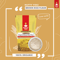 Nutty Yogi Gluten Free Organic Brown Rice Flour 400gm