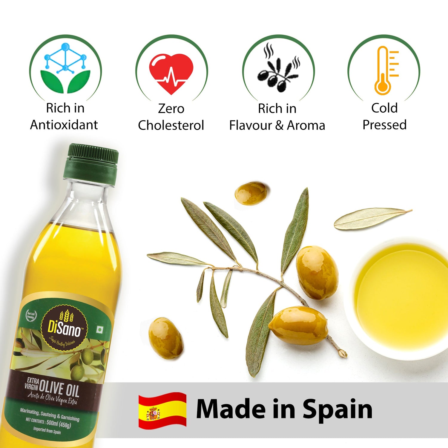 DiSanoÊ Extra virgin Olive Oil - 500 ml