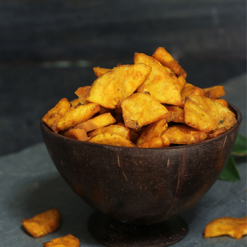 Nutty Yogi Fresh Banana Chips - Masala [Cold Pressed Coconut Oil] 125g