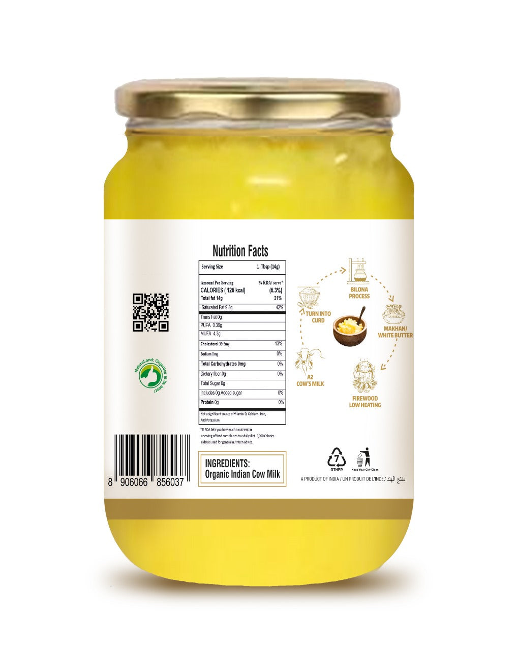 A2 Cow Ghee 500 ml