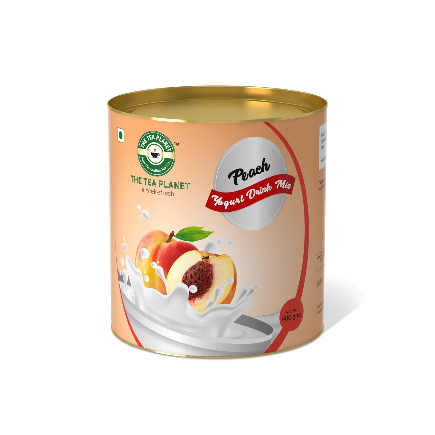 Peach Flavored Lassi Mix