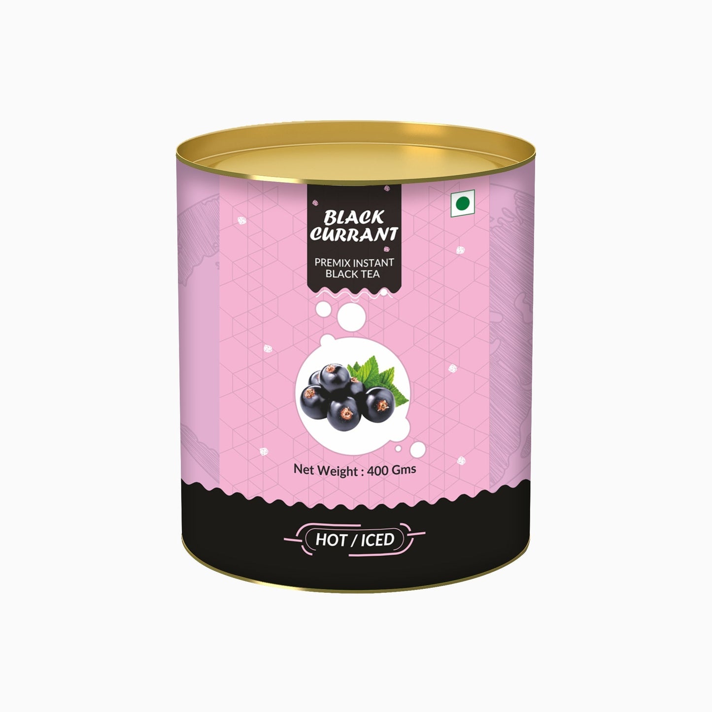 Black Currant Flavored Instant Black Tea