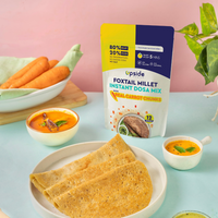 Foxtail Millet: Instant Dosa Mix with Carrot Chunks