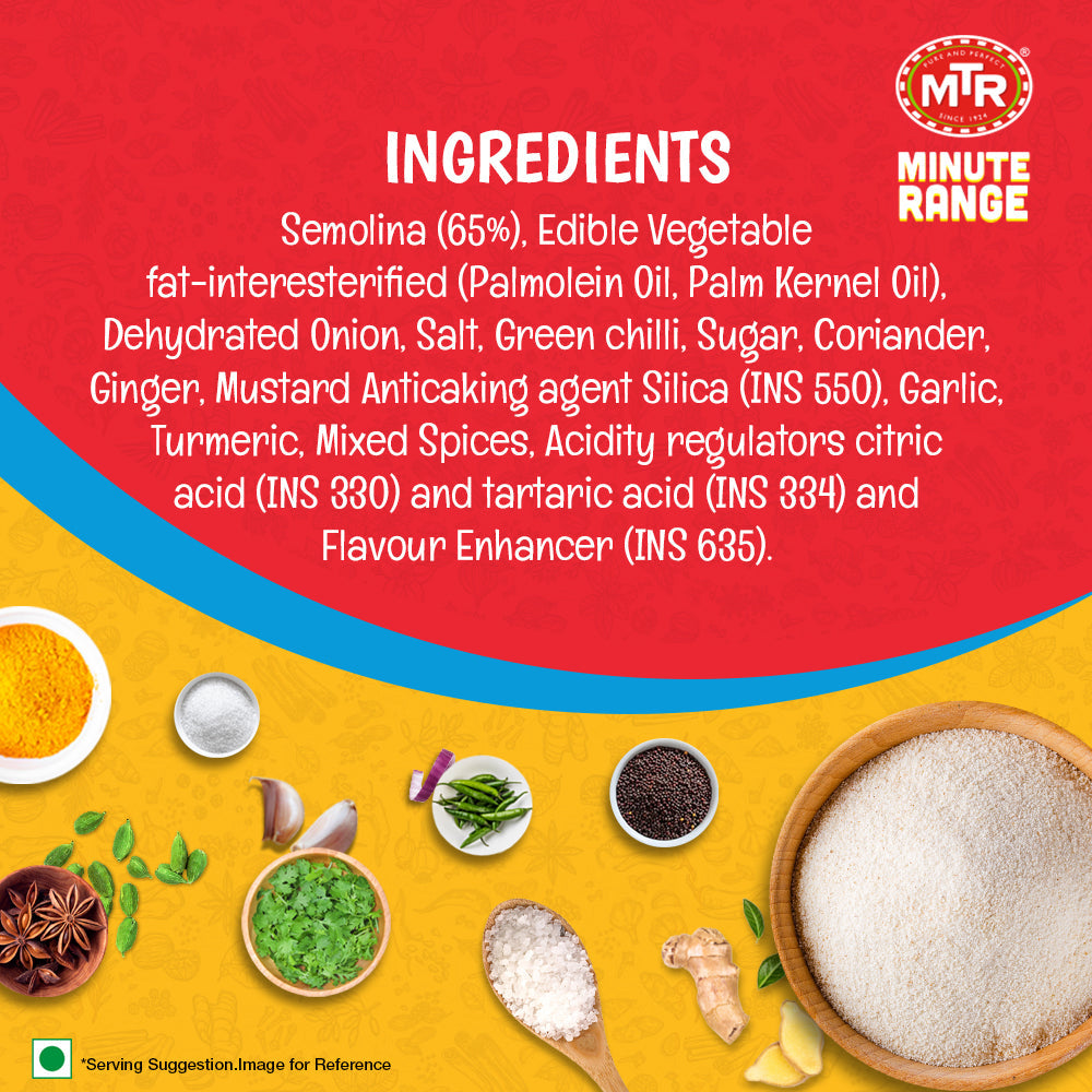 MTR 3 Minute Magic Masala Upma Pouch 60 g