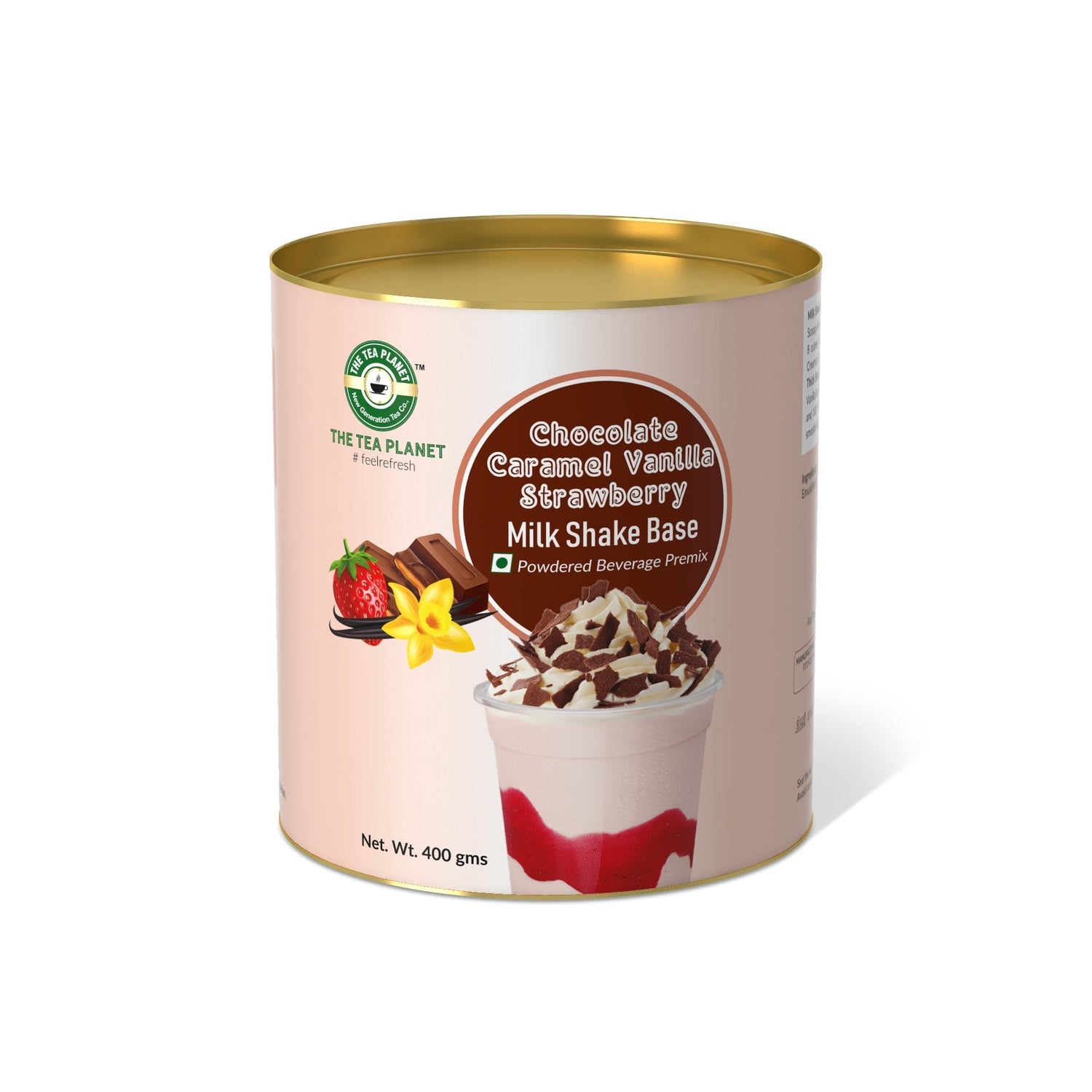 Chocolate Caramel Vanilla Strawberry Milkshake Mix