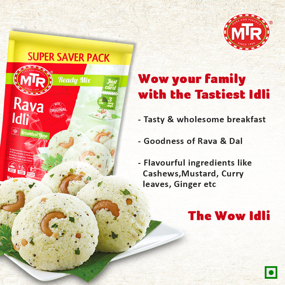 Mtr Ragi Rava Idli MTR Rava Idli Mix 1 kg - Veeha Foods