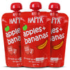 Happa Apple + Banana fruit puree - 100 gms(Pack of 3)