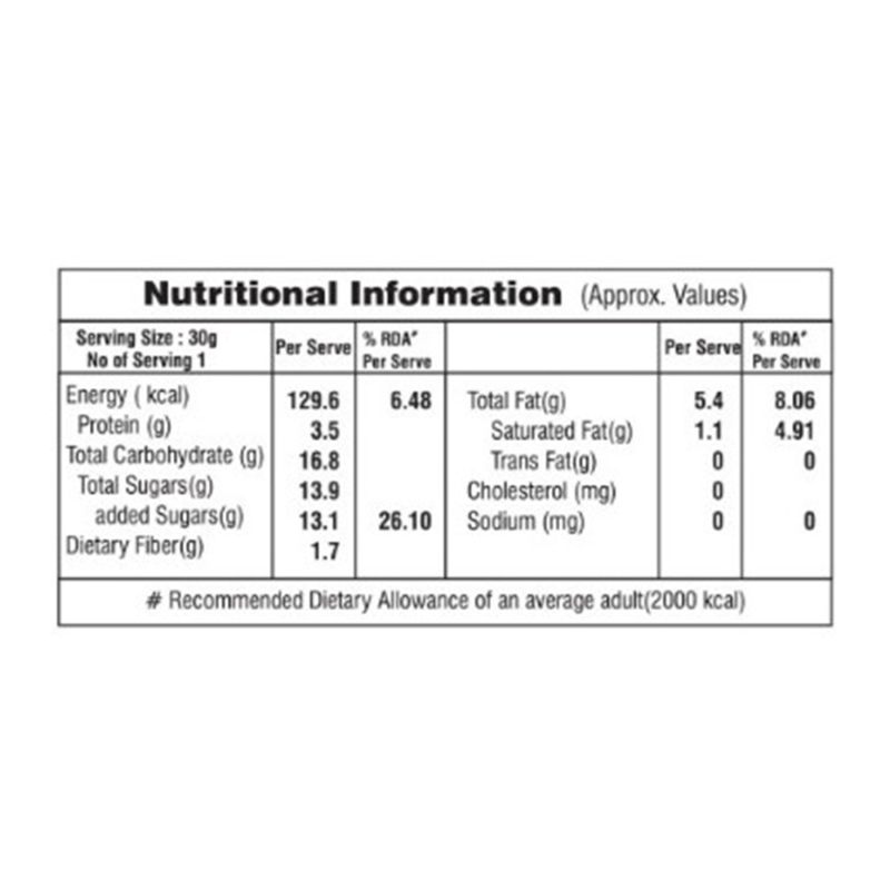 PEANUTS MILLET CHIKKI 30 GM