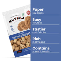 Nutraj Chilean Walnut Inshell 500gm