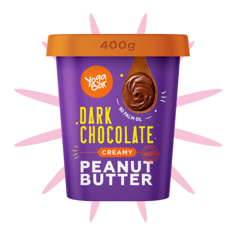 Creamy Dark Chocolate Peanut Butter with Probiotics 400g