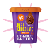 Creamy Dark Chocolate Peanut Butter with Probiotics 400g