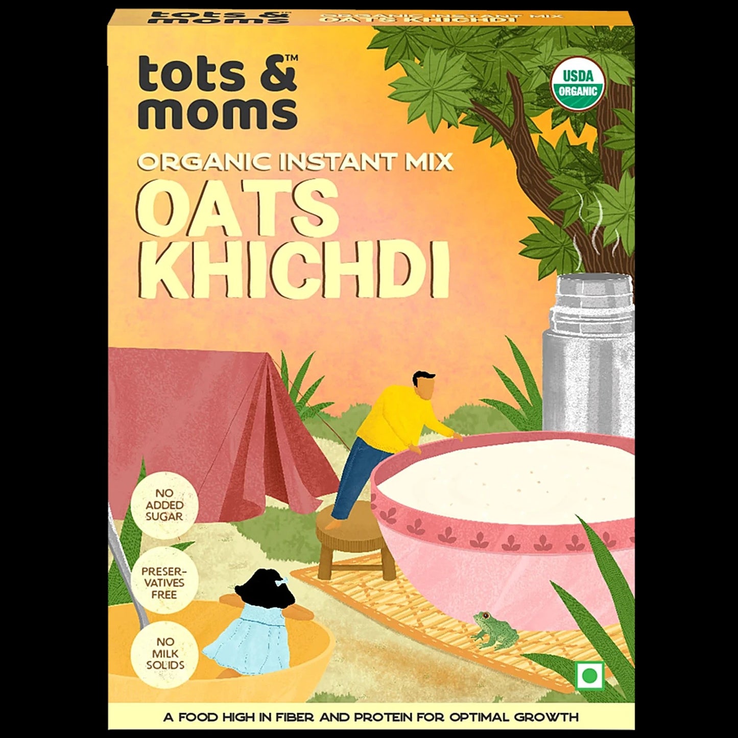 Tots and Moms Instant Oats Khichdi - 200 gms