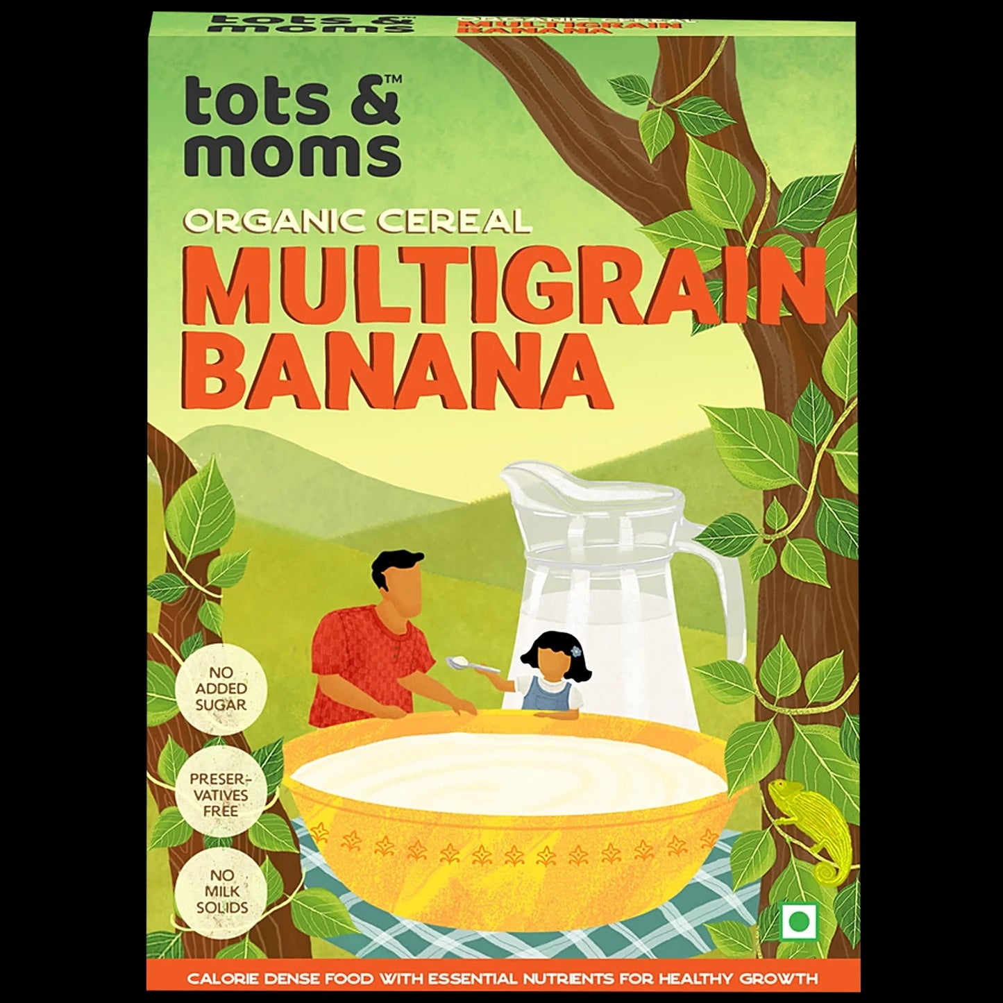 Tots and Moms Multigrain Banana Cereal - 200 gms