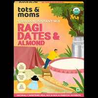 Tots and Moms Instant Ragi Dates & Almonds Cereal - 200 gms