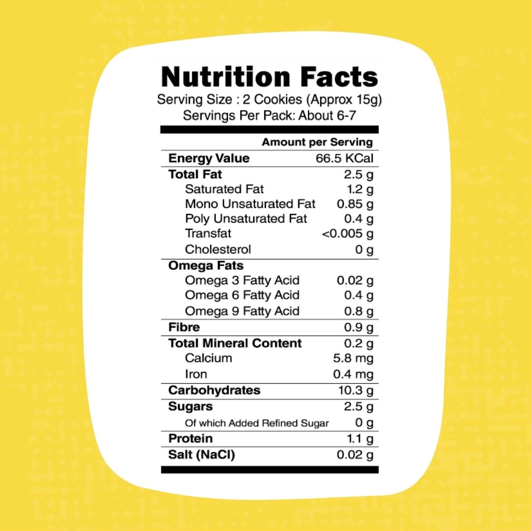 Twin Pack - Dry fruits & Seeds Jaggery Cookies