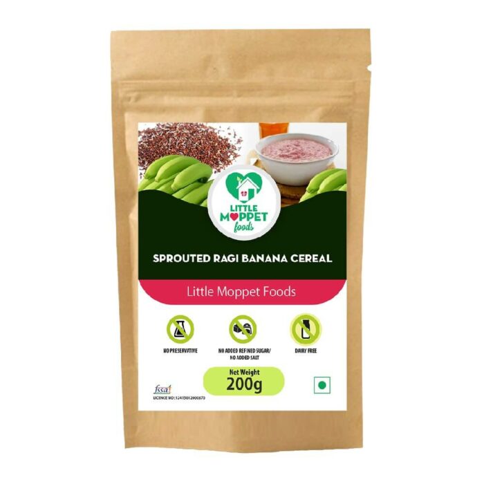 Sprouted Ragi Banana Cereal [200G]