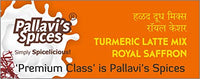 Pallavi's Spices Turmeric Milk Mix Royal Saffron - 50 gms (pack of 2)