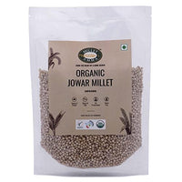 Millet Amma Grains Unpolished Certified Organic Jowar Millet Grains - 1 kg (pack of 2)