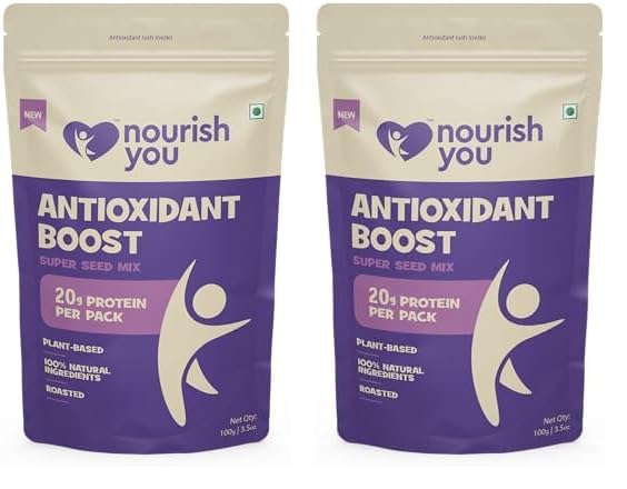 Nourish You Antioxidant Boost 7 in 1 Seeds Mix - 100 gms (Pack of 2)