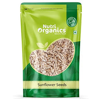 Nutri Organics Sunflower Seeds 200g - Raw Seeds for Eating | Healthy Snacks | High in Vitamin, Fibre & Protein (NO_Sunflower200)