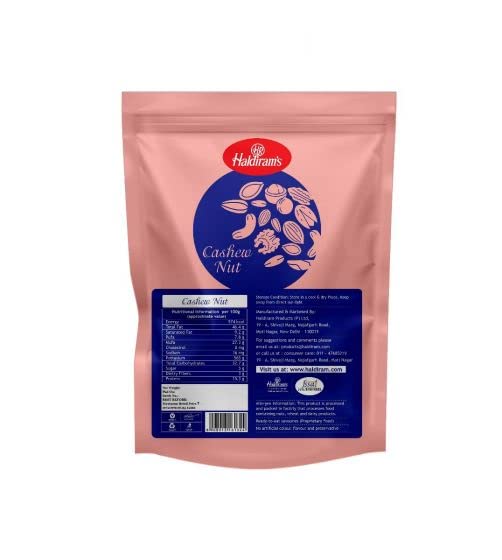 Haldiram's Cashew Plain - 100 gms