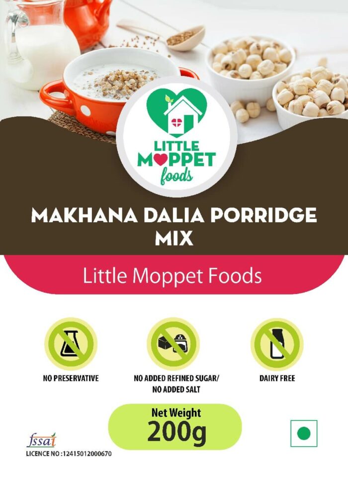 Makhana Dalia Porridge Mix [200G]