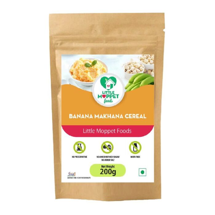 BANANA MAKHANA CEREAL [200G]