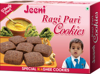 Jeeni Ragi Pari Cookies - 225 gms