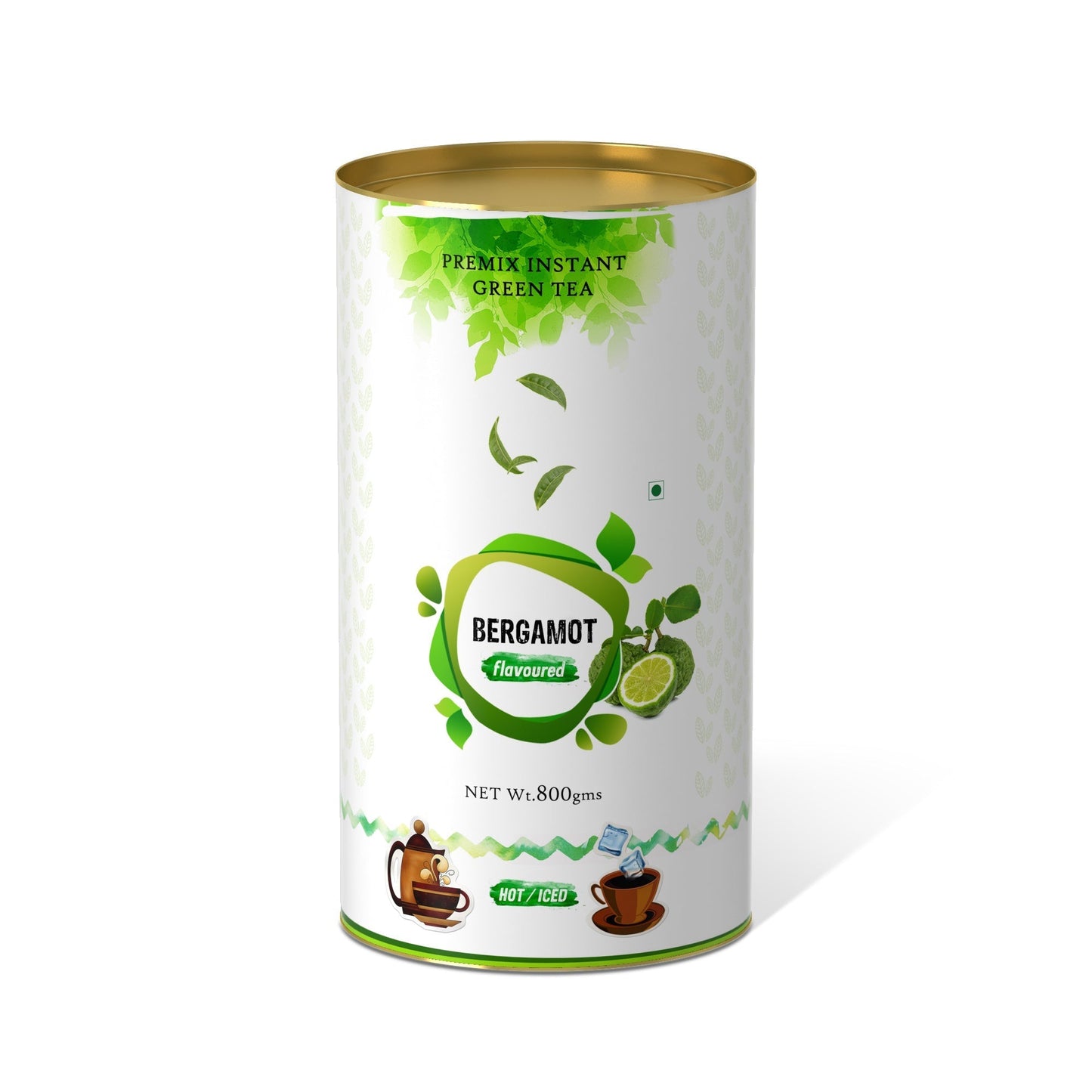 Bergamot Flavored Instant Green Tea