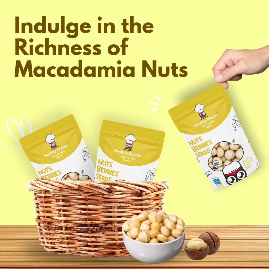 Premium Quality Macadamia Nuts -  Improves Heart Health