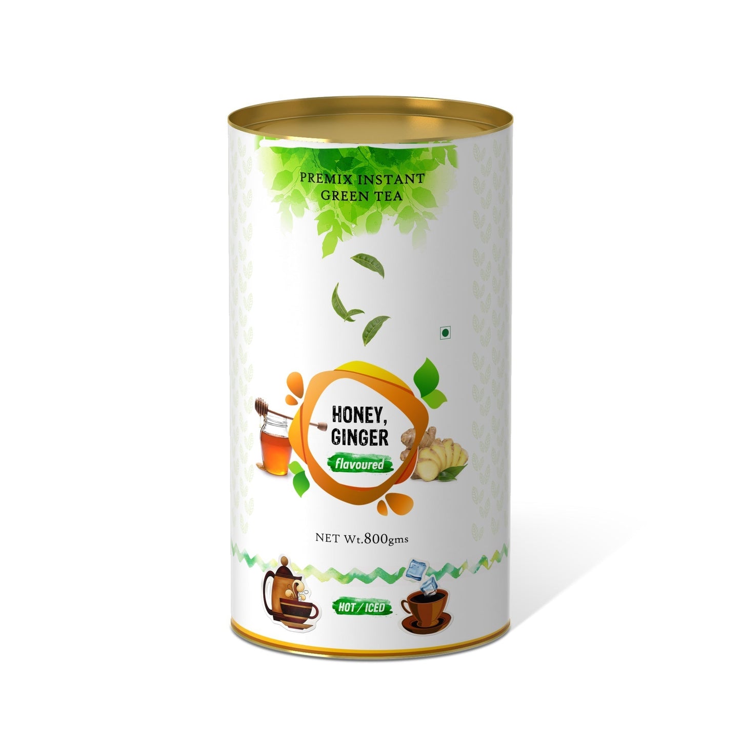 Honey Ginger Flavored Instant Green Tea