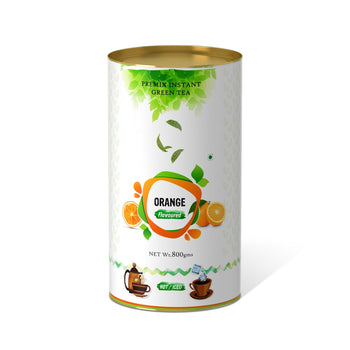 Orange Flavored Instant Green Tea