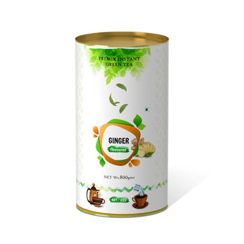 Ginger Flavored Instant Green Tea